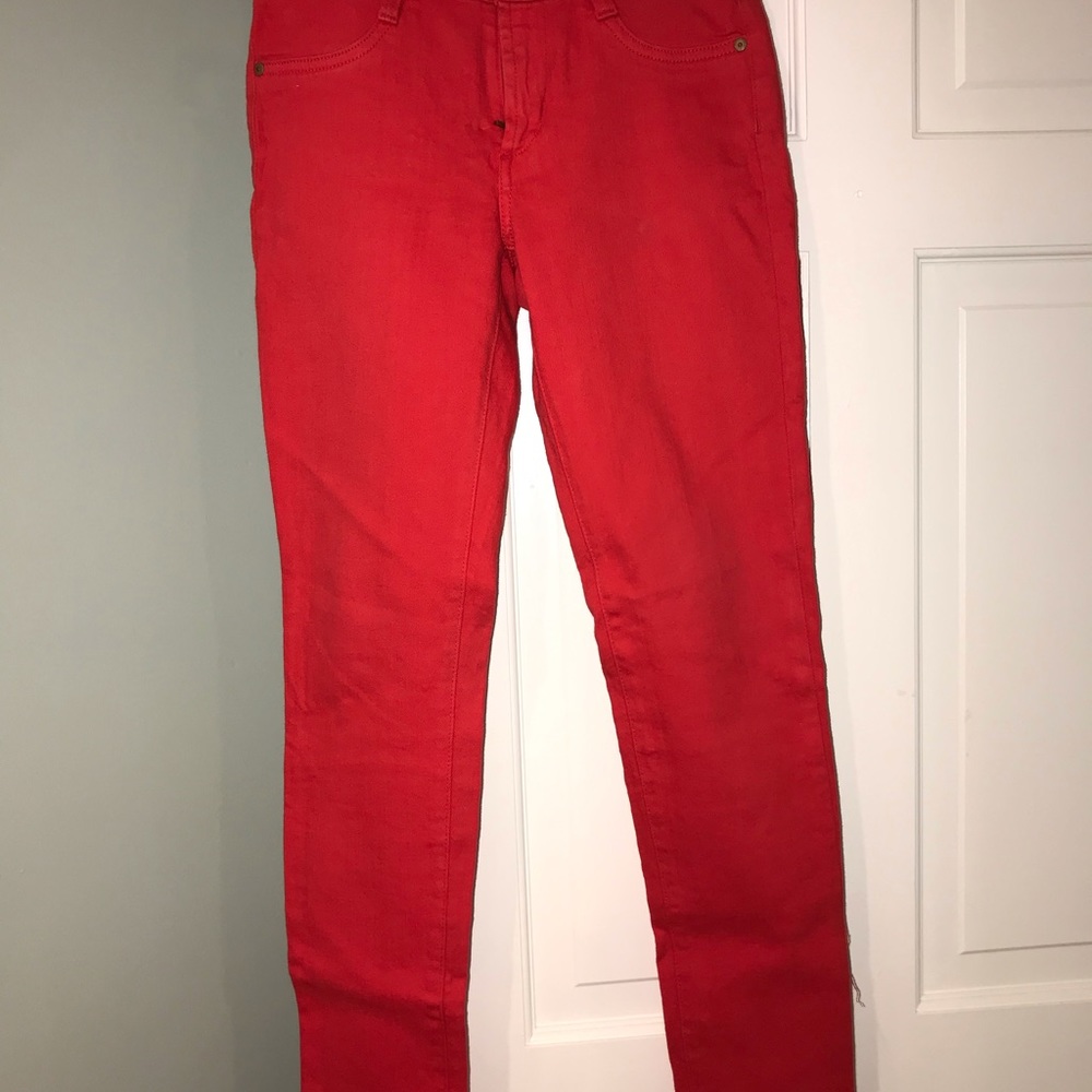 James jeans twiggy scarlet size 27